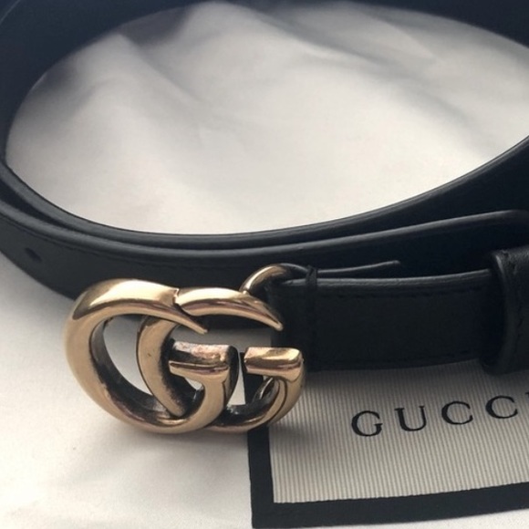 Gucci double G thin belt - Picture 3 of 4